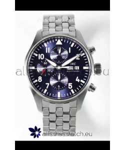 IWC Pilot Chronograph Le Petit Prince Edition Blue Dial 1:1 Mirror Replica Watch