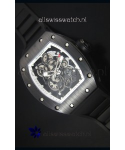 Richard Mille RM055 Ceramic Case Watch in White Inner Bezel