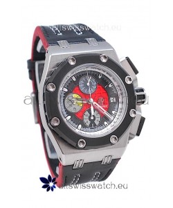 Audemars Piguet Rubens Barrichello 2011 Edition Japanese Watch in Red Dial