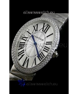 Cartier Ballon de Swiss Replica Watch in White Dial