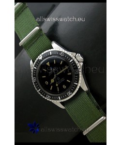 Rolex Submariner Oyster Perpertual Military Swiss Watch