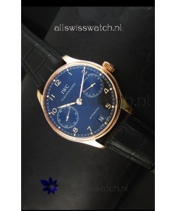 IWC Portugieser IW500702 Swiss Automatic Watch in Black Dial - Updated 1:1 Mirror Replica 