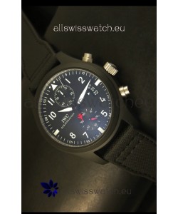 IWC Pilot Top Gun Chronograph Swiss Watch - 1:1 Mirror Replica Edition