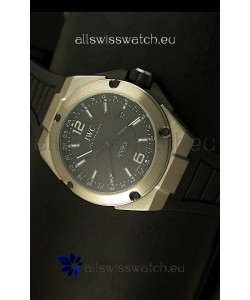 IWC Ingenieur Full Titanium Swiss Replica Watch in Black Dial