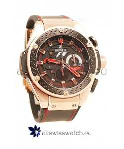 Hublot F1 King Power Zirconium Chronograph Limited Edition watch in Pink Gold