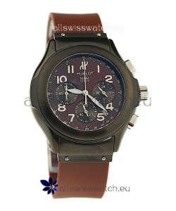 Hublot MDM Chronograph Swiss Replica Watch in PVD Casing