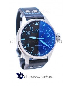 IWC Big Pilot Swiss Watch in Blue Dial