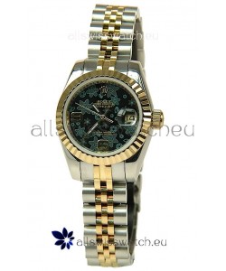 Rolex Floral Motif Datejust Ladies Replica Watch