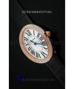 Cartier Baignoire Ladies Swiss Replica Watch in Rose Gold