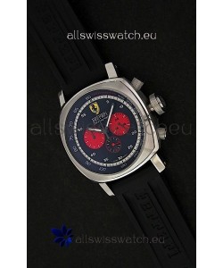 Ferrari Chronograph Japanese Replica Watch in Black Dial