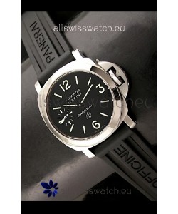 Panerai Luminor marina Swiss Steel Watch in Black Dial