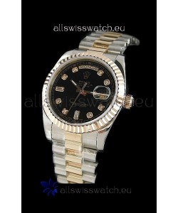 Rolex Day Date Swiss Watch in Two Tone