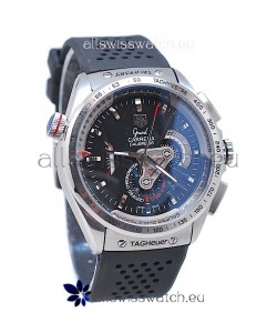 Tag Heuer Grand Carrera Calibre 36 Japanese Automatic Watch in Black Dial