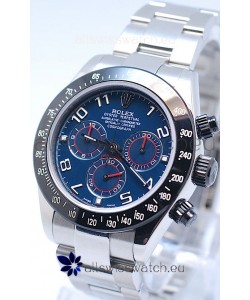 Rolex Project X Daytona Limited Edition Series II Cosmograph MonoBloc Cerachrom Swiss Watch in Blue Dial