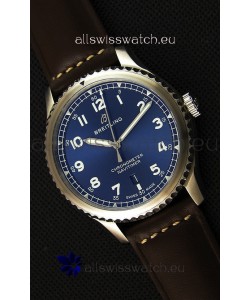 Breitling Navitimer 8 Automatic 41MM Swiss Replica Watch in Blue Dial 