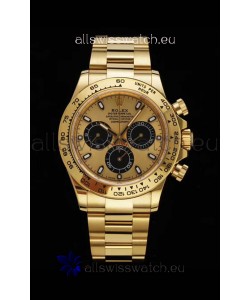 Rolex Daytona 116508 Yellow Gold Original Cal.4130 Movement - 1:1 Mirror 904L Steel Watch