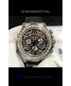 Rolex Cosmograph Daytona "Eye of the Tiger" Edition in 904L Steel Casing 1:1 Mirror Replica Watch 
