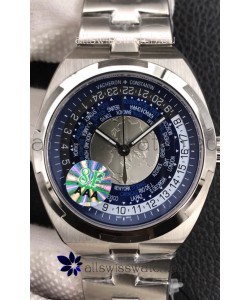 Vacheron Constantin Overseas World Time Edition Blue Dial Swiss Replica Watch 