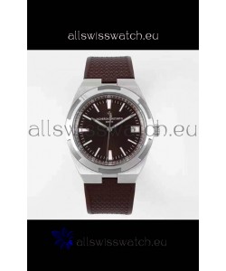 Vacheron Constantin Overseas 1:1 Mirror Swiss Replica Watch in Brown Strap