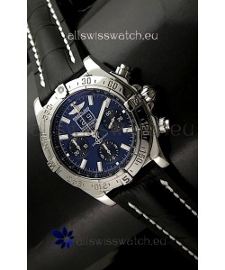 Breitling Blackbird Swiss Replica Watch in Blue Dial - Mirror Replica Watch