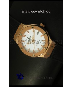 Hublot Classic Fusion 39MM Rose Gold Swiss Watch 