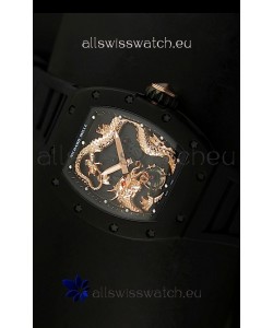 Richard Mille RM057 Tourbillon Jackie Chan Swiss Replica Watch in PVD Case