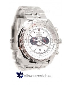 Breitling For Bentley Supersports Japanese Replica Watch in White Dial