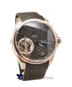 Tag Heuer Grand Carrera Pendulum Swiss Automatic Steel Watch