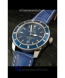 Breitling Superocean Swiss Replica Watch in Blue Dial