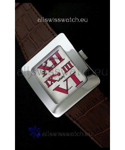 Franck Muller Geneve Infinity Japanese Special Watch in Red Markers