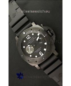 Panerai Luminor Submersible 1000M Japanese Automatic Watch in PVD Coating