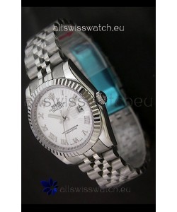 Rolex Datejust Oyster Perpetual Swiss Replica Watch in Roman Hour Markers