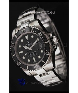 Rolex Submariner Swiss Replica Watch in Black Bezel - Ceramic Bezel Watch