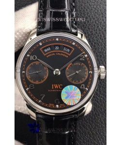 IWC Portugieser Swiss 1:1 Mirror Replica Watch Brown Dial Steel Case Watch