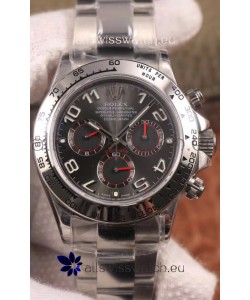 Rolex Cosmograph Daytona 116509 Dark Grey Dial Cal.4130 Movement - 904L Steel Watch