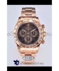 Rolex Cosmograph Daytona M116505-0011 Rose Gold Original Cal.4130 Movement - 904L Steel Watch