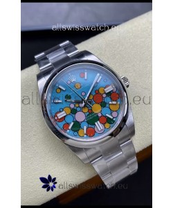 Rolex Oyster Perpetual REF# 124300 Celebration Dial in 41MM ETA 3230 Automatic Movement Watch