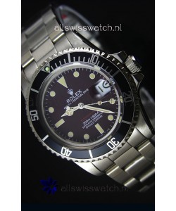 Rolex Submariner 1680 Vintage Edition Coffee Dial Japanese Movement Watch