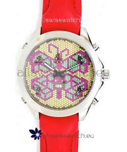 Jacob & Co. The Five Time Zone Butterfly Swiss Replica Watch
