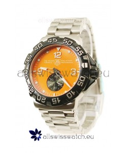 Tag Heuer Professional Formula 1 Japanese Replica Watch in Orange Dial
