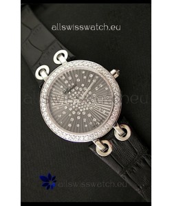 Chopard Xtravaganza Ladies Ladies Japanese Replica Watch in Black Dial