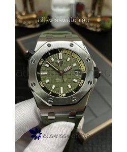 Audemars Piguet Royal Oak 1:1 Ultimate Swiss Replica Watch Green Dial Cal.4308 Movement