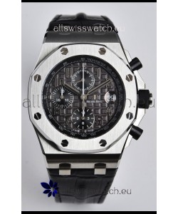 Audemars Piguet Royal Oak Offshore Grey Dial Chronograph 1:1 Mirror Replica Watch - 904L Steel 