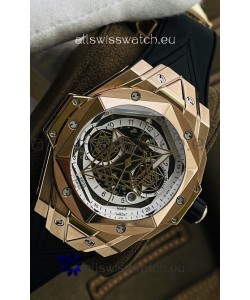 Hublot Big Bang UNICO Sang Bleu II Rose Gold 1:1 Mirror Quality Swiss Replica Watch 