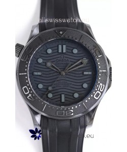 Omega Seamaster 300M "Black Black" Ceramic Case Swiss 1:1 Mirror Replica Watch 