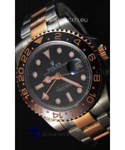 Rolex GMT Masters II 126711CHNR Two Tone Rose Gold Swiss Replica - Ultimate 904L Steel Watch