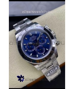Rolex Cosmograph Daytona M116509 Original Cal.4130 Movement - 904L Steel Watch in Blue Dial