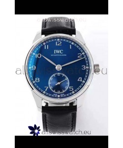 IWC Portofino Automatic 1:1 Mirror Quality Blue Dial Steel Casing Swiss Replica Watch