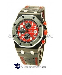 Audemars Piguet Royal Oak Offshore End of Days Japanese Watch in Red Dial