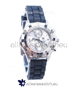 Tag Heuer Aquaracer Quartz Japanese Watch in Rubber Strap